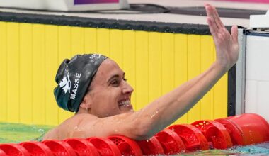 Kylie Masse becomes one of Canada’s most successful swimmers ever at Commonwealth Games