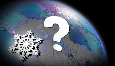 A burst of July snow is on tap for some Canadians this week
