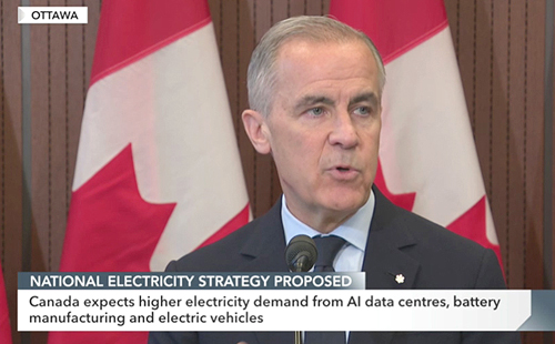 mark carney, electricity strategy