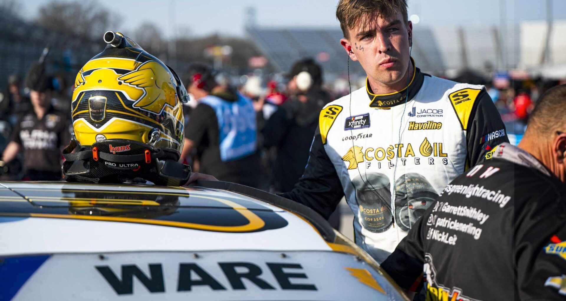 YSS Partners with NASCAR Driver Carson Ware for Iowa Opioid Prevention Campaign - Speedway Digest