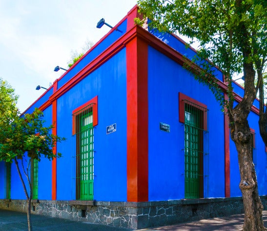 Casa Azul in Mexico City is dedicated to Frida Kahlo and was her final residence