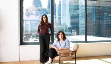 Cascade founders Hannia Zia and Joana Ferreira