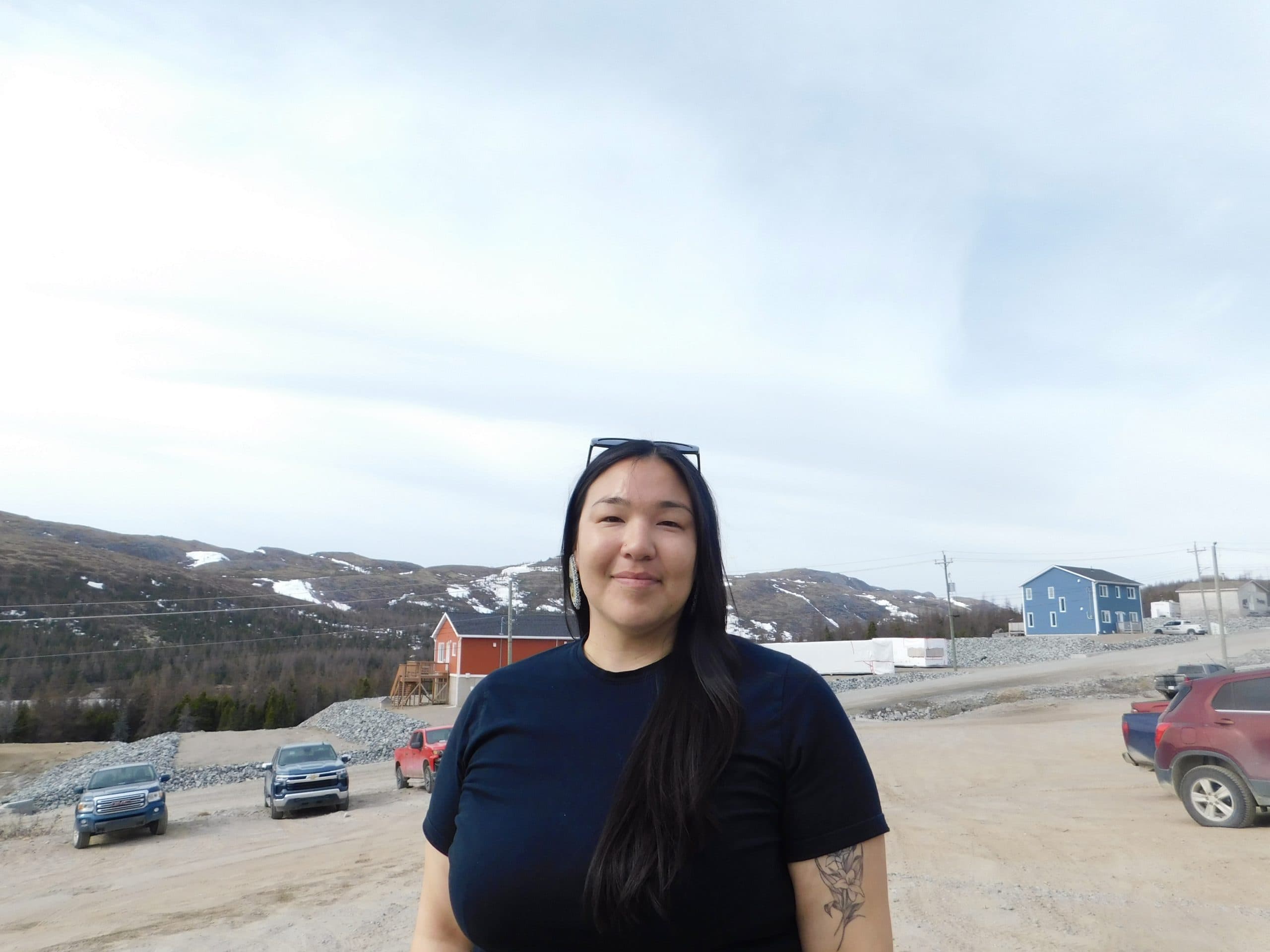 Chaim Andersen, a resident of Nain, Labrador, poses for a photo.