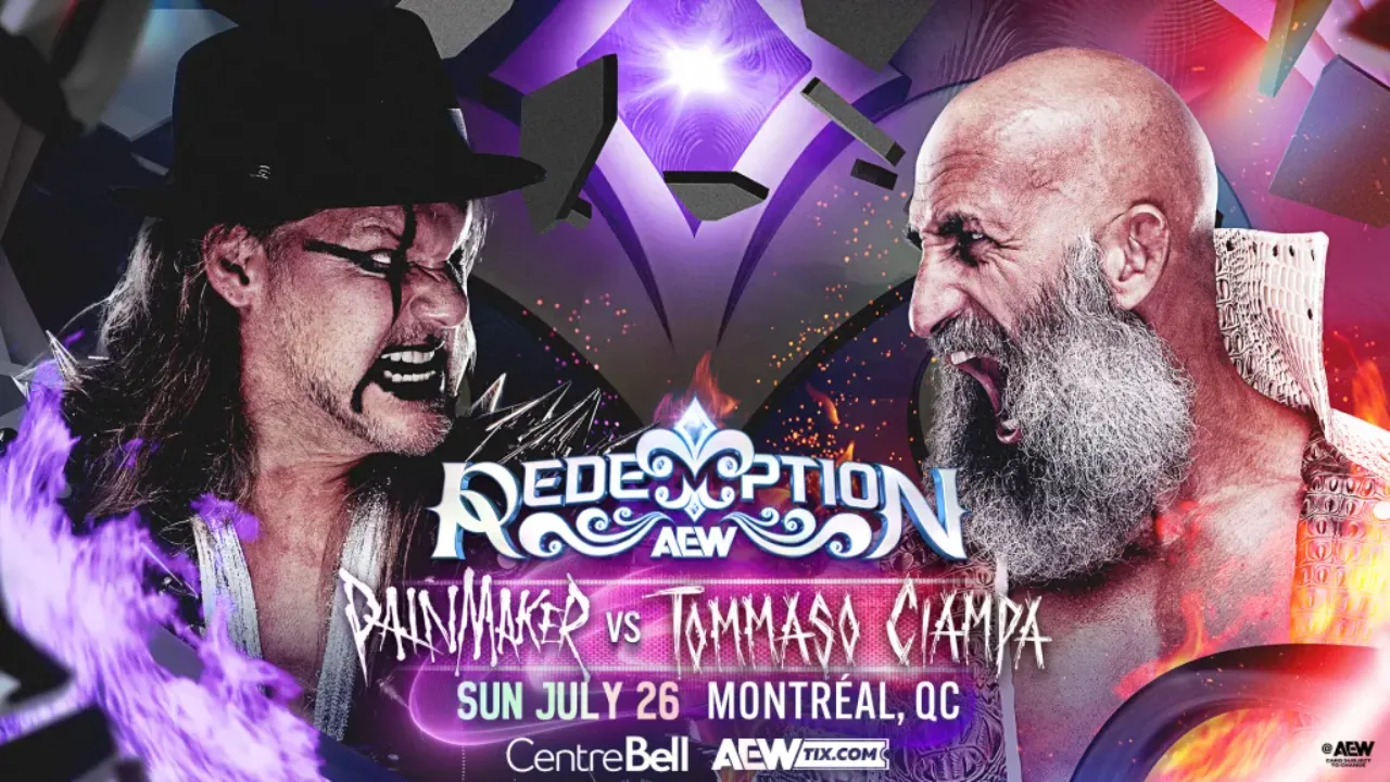 Chris Jericho vs. Tommaso Ciampa AEW Redemption