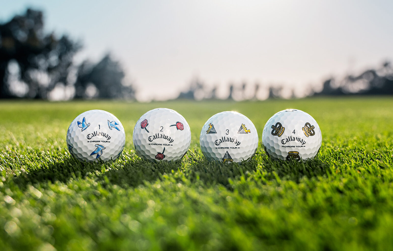 Chrome Tour July Major Golf Balls
