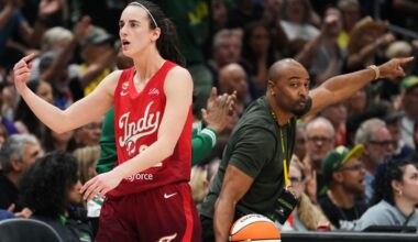 Clark scores 32 points as Fever beat Storm for fourth straight victory