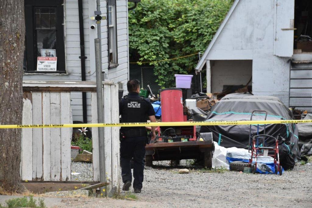 One wounded in ‘targeted’ Surrey shooting Saturday morning