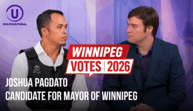 WINNIPEG VOTES 2026 Joshua Pagdato, Candidate For Mayor Of Winnipeg