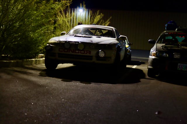 Lexus SC400 off-road rally car