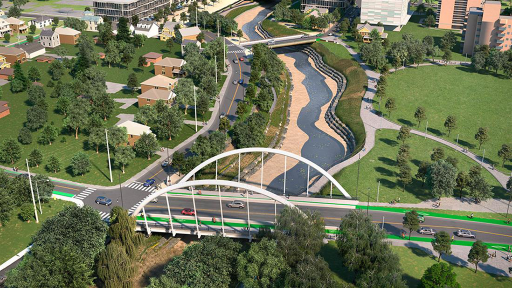Brampton’s Riverwalk project to transform Etobicoke Creek, cut flood risk