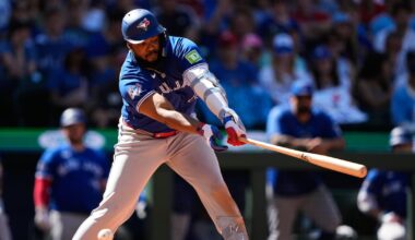 Toronto Blue Jays score first run in nearly 30 innings