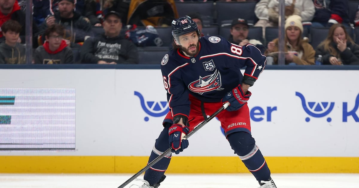 Columbus Blue Jackets have not had calls on Kirill Marchenko lately