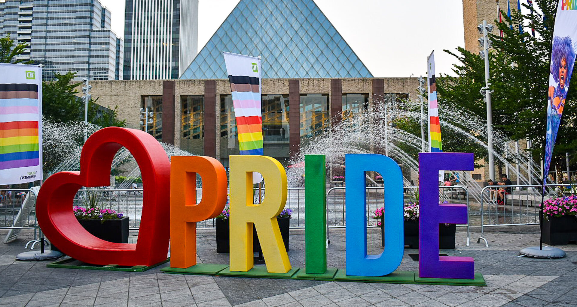 Marble Pedestal: Pride events in Edmonton