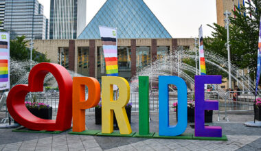 Marble Pedestal: Pride events in Edmonton