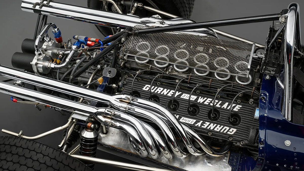 Dan Gurney’s AAR Eagle Mk 1 Grand Prix Car engine