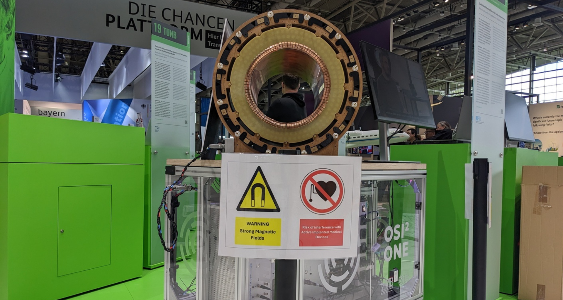 the OSI2 ONE MRI scanner