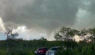 Tornado touches down at Alberta campground southeast of Edmonton