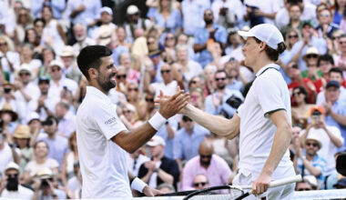Unbroken Sinner sweeps past Djokovic into a second straight Wimbledon final
