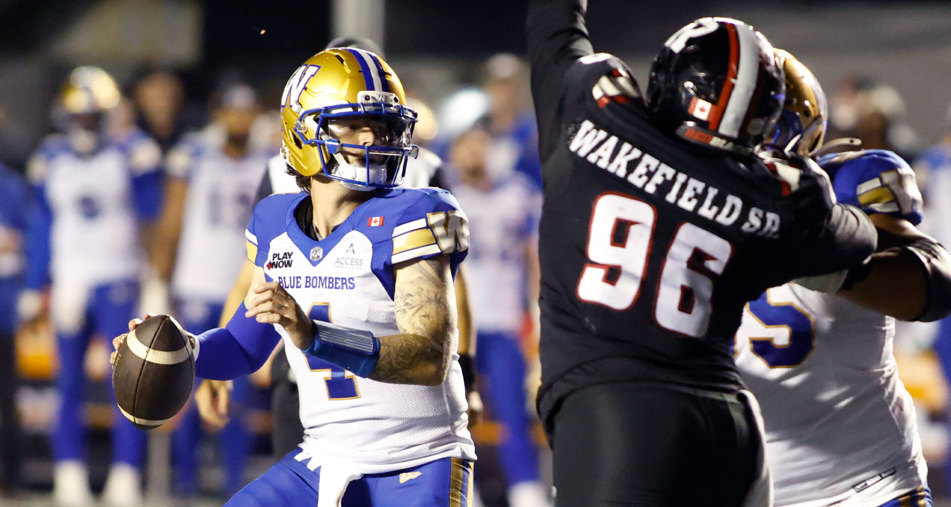 Dru Brown leads Bombers comeback over REDBLACKS in Ottawa return