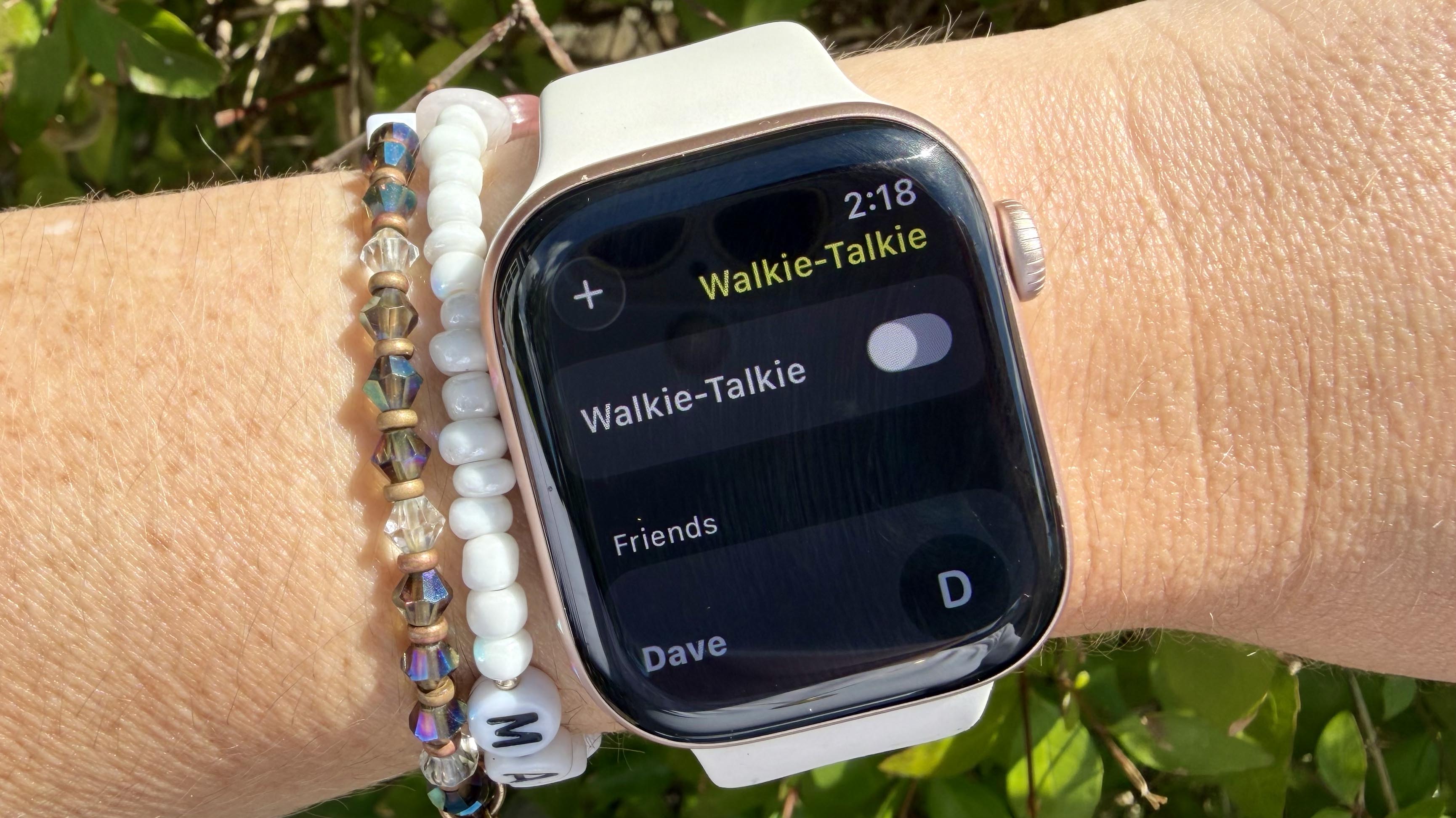 apple watch walkie talkie feature
