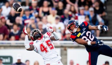 Alouettes edge Stampeders 37-30 in CFL