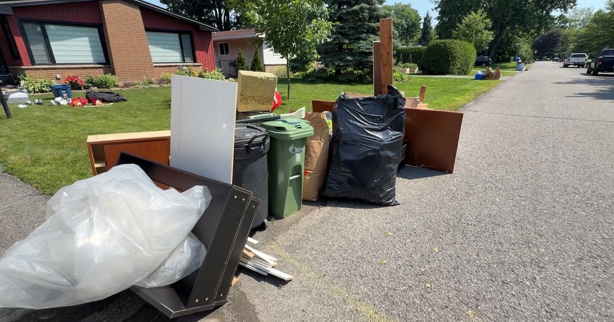 City of Ottawa holding special garbage collection days for homes impacted by flooding. Here’s what you need to know - CTV News