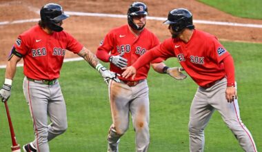 Aroldis Chapman sets relief strikeout record, Boston Red Sox stifle Los Angeles Angels in win