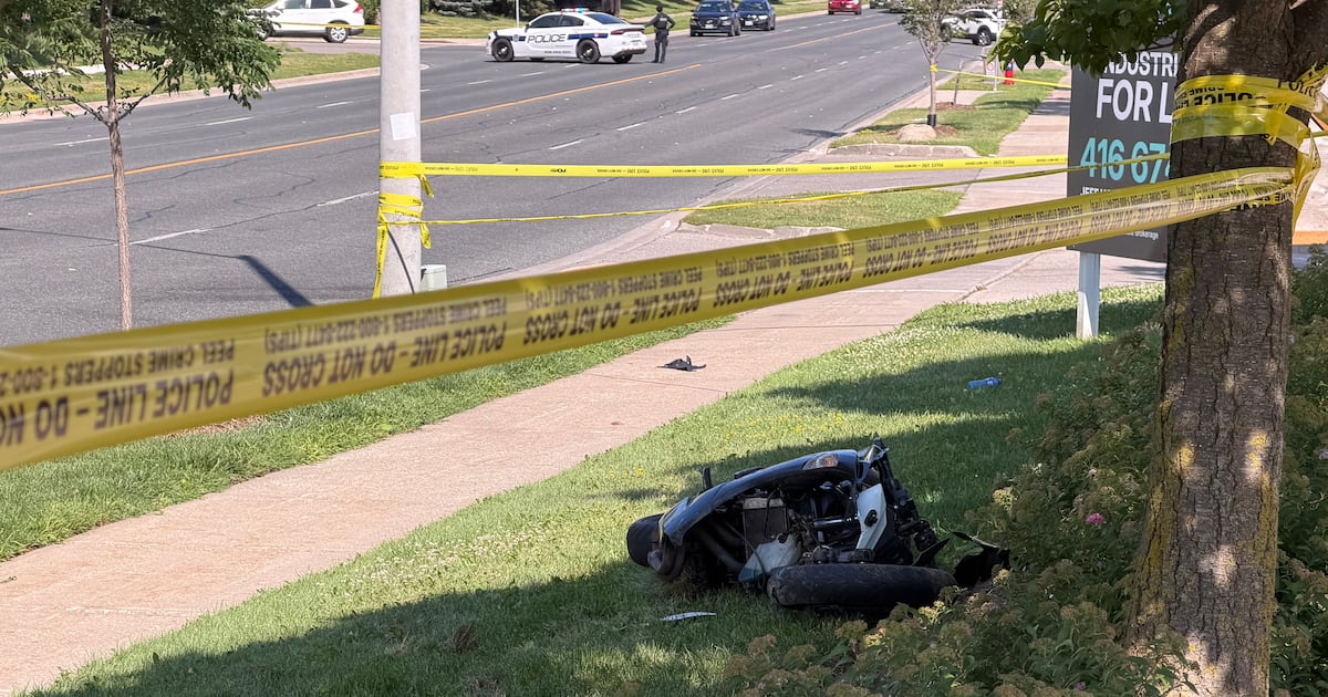 Motorcycle Crash Mississauga: Motorcyclist ejected, seriously hurt, paramedics say