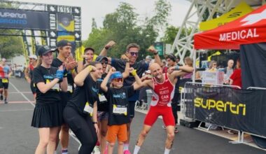 Toronto boy who nearly lost his feet to lawnmower finishes triathlon