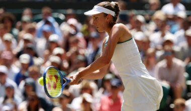 By the numbers: Mertens upsets 2022 champ Rybakina, into Wimbledon last 16