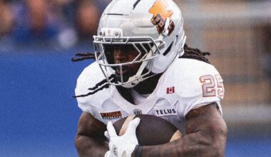 B.C. Lions use ground and pound attack to dump Winnipeg Blue Bombers 35-19