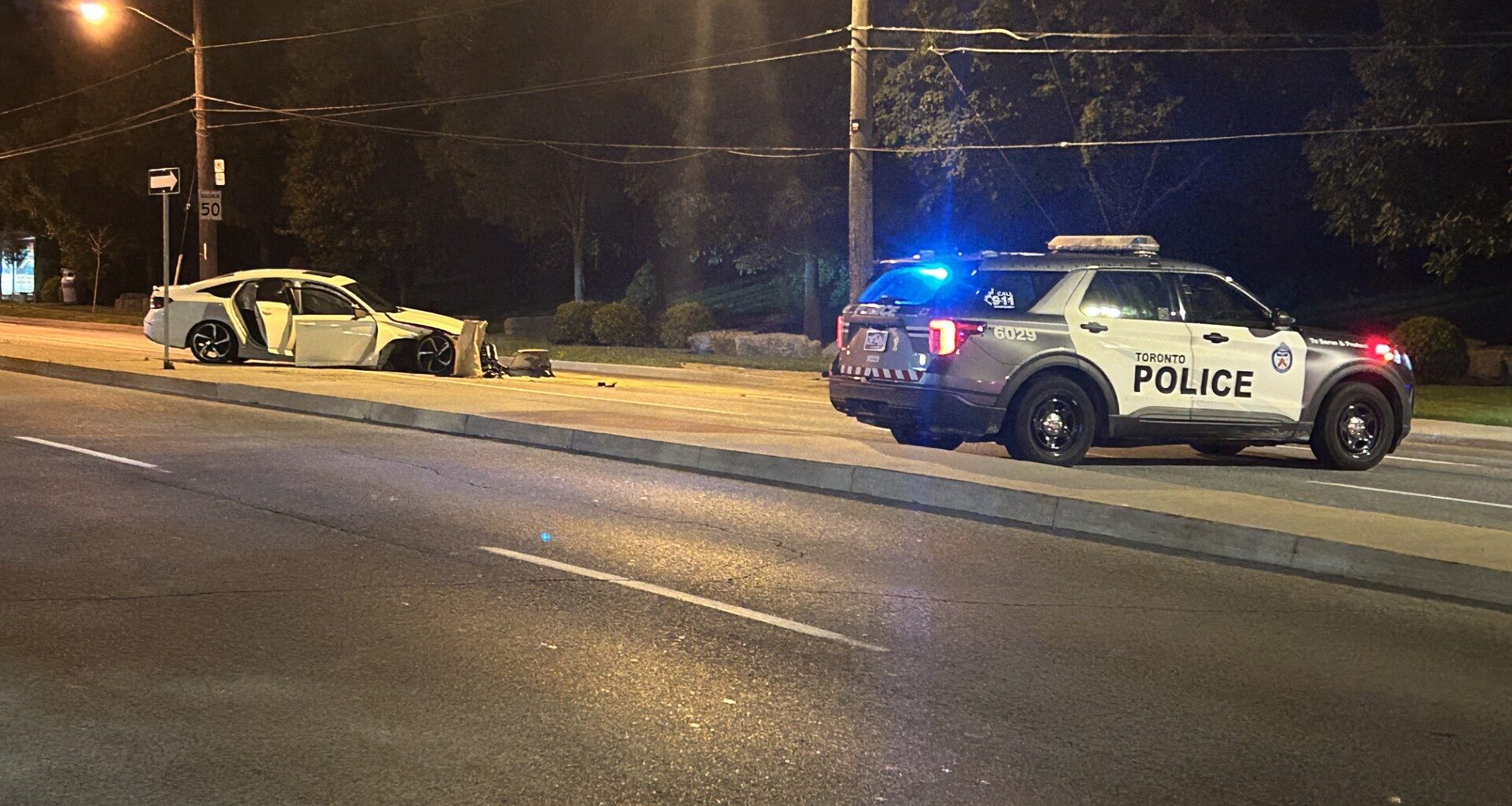Uber passenger critically injured in Etobicoke crash