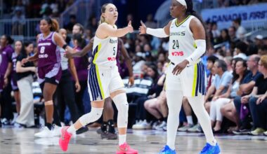 Bueckers, Wings control the Tempo in first Toronto appearance
