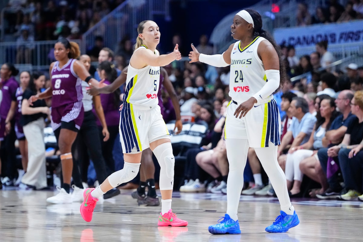 Bueckers, Wings control the Tempo in first Toronto appearance