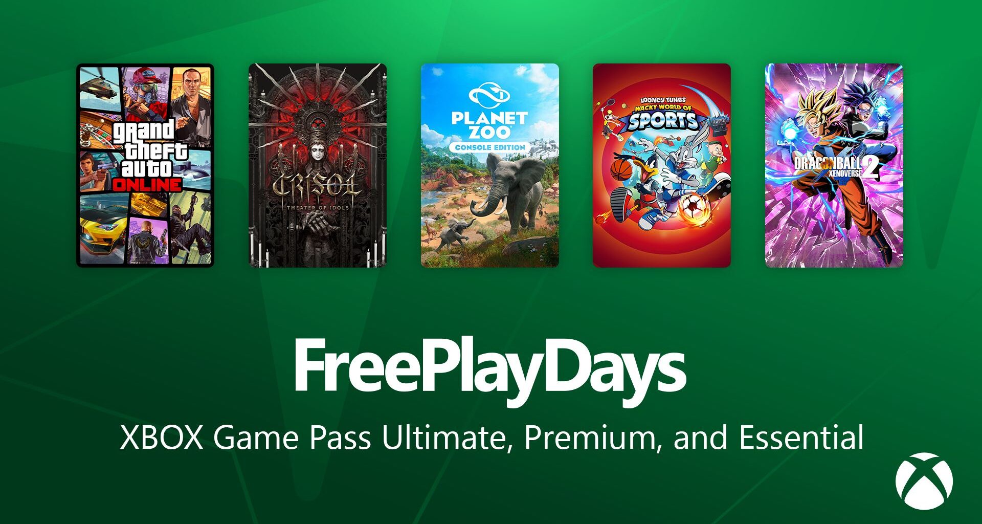 Free Play Days – GTA Online, Crisol: Theater of Idols, Planet Zoo, Looney Tunes: Wacky World of Sports, and Dragon Ball Xenoverse 2