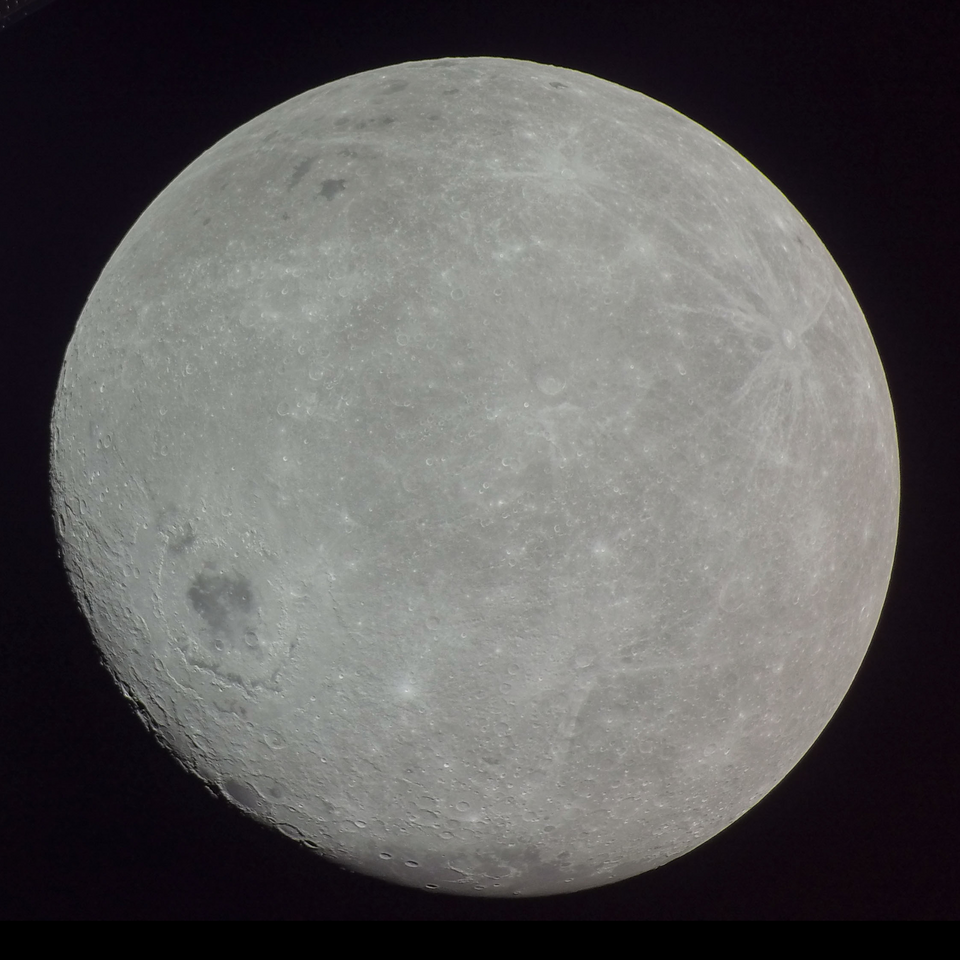 The Lunar Far Side offers a pristine and welcoming environment for multi-messenger observatories due to its lack of light pollution and radio interference from Earth. Can we keep it that way for future scientists to use? Courtesy of Artemis 1 mission.