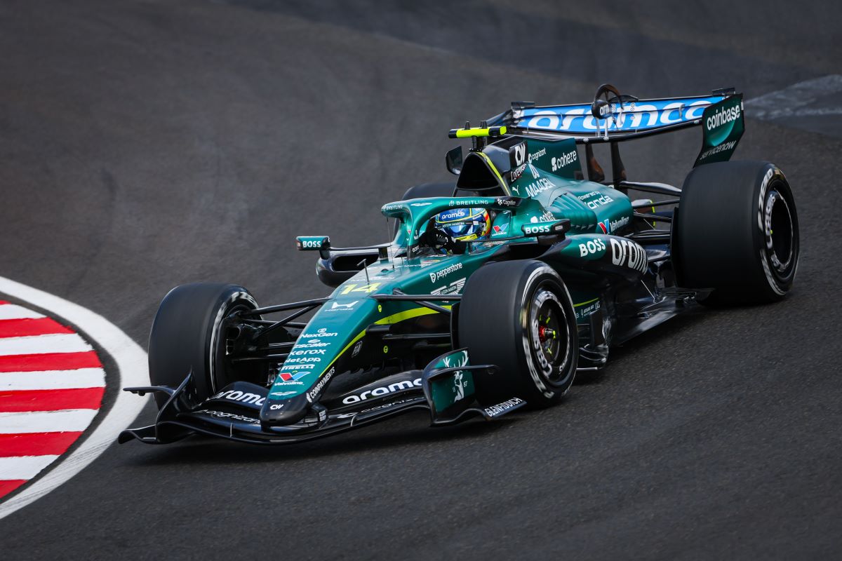 Adrian Newey (Aston Martin) after Free Practice 1 of the Hungarian Grand Prix: "The provisional results are promising"