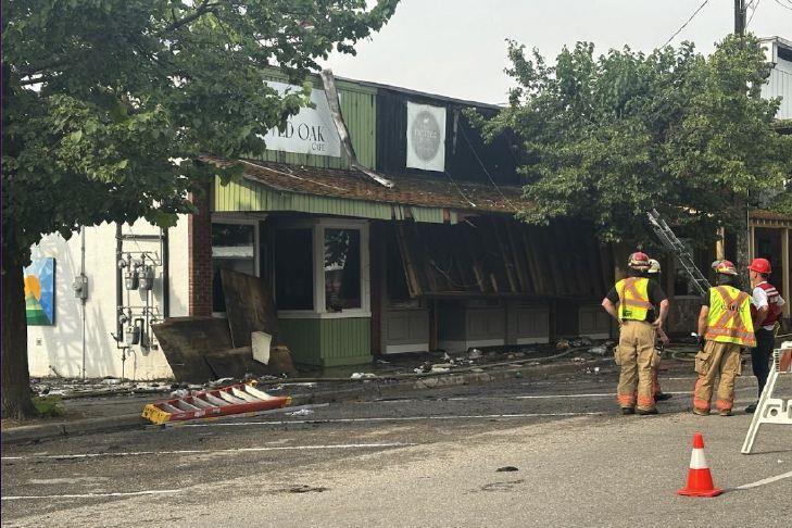 UPDATE: Cause of fire that heavily damaged 3 Armstrong businesses investigated