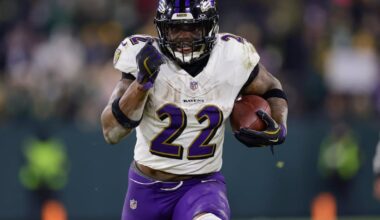 Baltimore Ravens' Derrick Henry, entering 11th year, not thinking about retirement