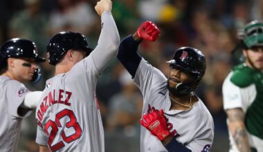Boston Red Sox beat Athletics on Monasterio’s two-run homer in extras