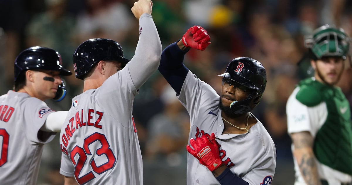 Boston Red Sox beat Athletics on Monasterio’s two-run homer in extras