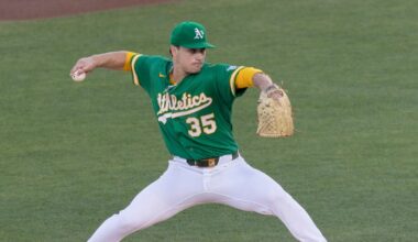 Shea Langeliers hits 20th homer to back J.T. Ginn in A's win over Los Angeles Dodgers that snaps four-game skid
