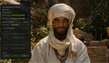 Nvidia DLSS 5 control sliders.