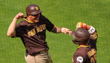 Ty France, Jackson Merrill each homer twice in San Diego Padres’ rout of Kansas City Royals