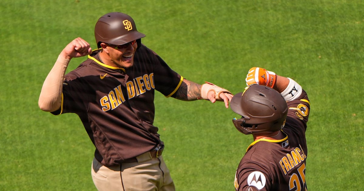 Ty France, Jackson Merrill each homer twice in San Diego Padres’ rout of Kansas City Royals
