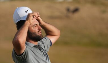 Scottie Scheffler's hopes for another British Open are hurt by a lack of birdies