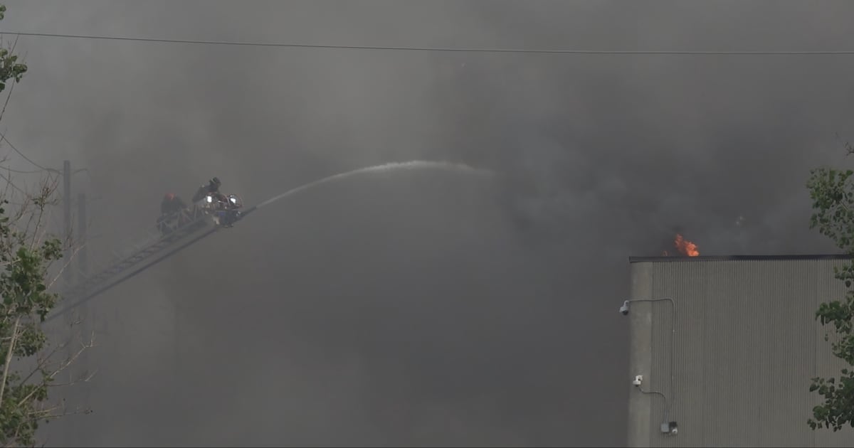 3-alarm fire at industrial bakery in Etobicoke
