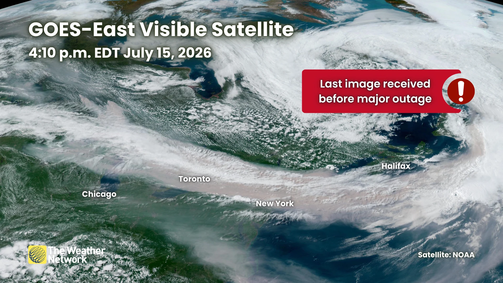 GOES Satellite July 15 2026
