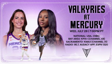Game Preview: Valkyries at Mercury – 7/29/26