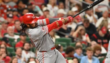 Eugenio Suarez, Rhett Lowder help power Cincinnati Reds to victory over St. Louis Cardinals